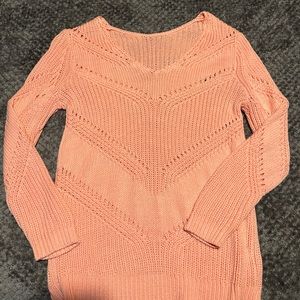 Ann Taylor Sweater peach color size medium